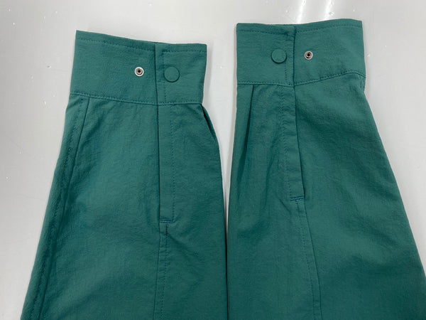 ザノースフェイス THE NORTH FACE Hikers' SHIRT ハイカーズシャツ アウトドア スナップボタン NR12401 長袖シャツ ロゴ グリーン Sサイズ 104MT-2177