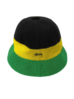 【中古】ステューシー STUSSY カンゴール ANGOL BERMUDA CASUAL 帽子 メンズ帽子 ハット ロゴ マルチカラー 201goods-348