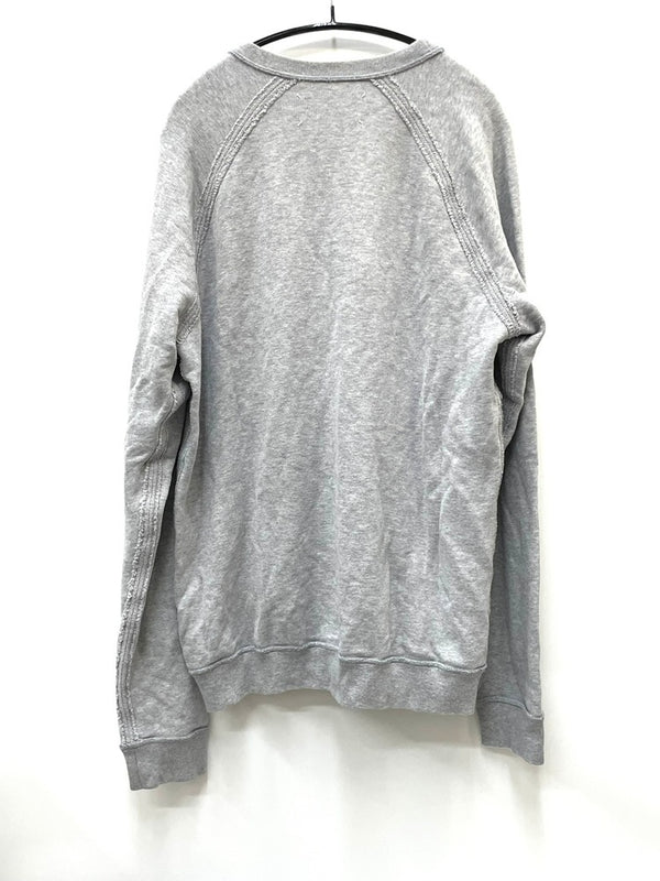 メゾン マルタン マルジェラ Maison Martin Margiela インサイドアウト クルーネック スウェット シャツ S30GU0006  50 グレー 601MT-39