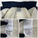 カーハート Carhartt WIP コーチジャケット 内ボア ナイロン ジャケット ネイビー Mサイズ 201MT-4581