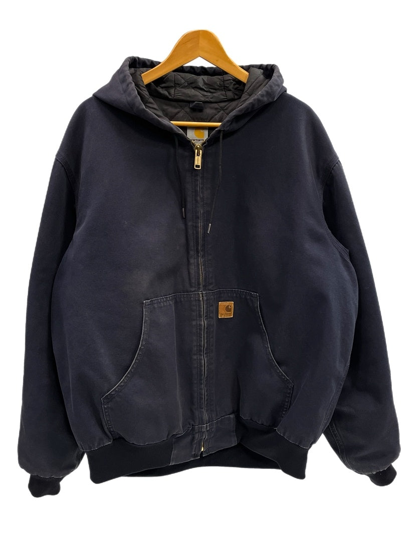 カーハート Carhartt ダック地 アクティブ ジャケット 紺 J280 MDT