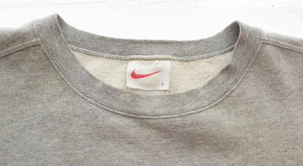 ナイキ NIKE OLD NIKE 90'S USA 筆記体 ロゴ スウェット オールド トレーナー スウェット グレー Lサイズ 103MT-3047