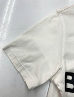 バーバリー Burberry LONDON ENGLAND by Riccardo Tisci リカルド ティッシ 半袖 カットソー クルーネック WHITE 白 THTHAGAR129SAM 8008894 Tシャツ ロゴ ホワイト XSサイズ 104LT-88