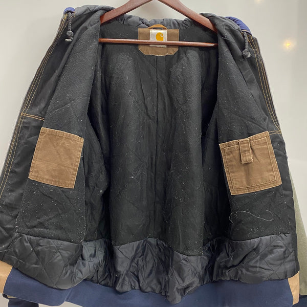 【曜日割引対象外】 カーハート Carhartt リメイク 再構築 アクティブジャケット パーカー ジャケット マルチカラー 201MT-4570 VB