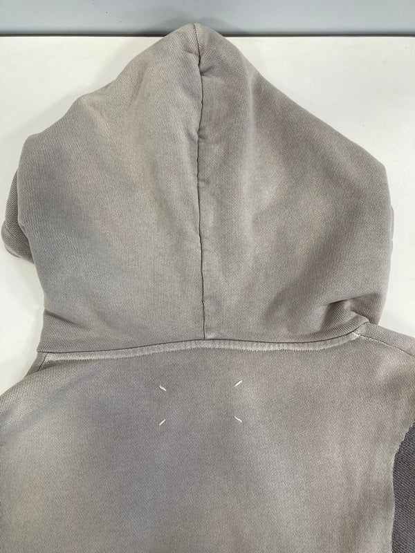 メゾン マルジェラ Maison Margiela スリーブレス フーディ ノースリーブ パーカー ロゴ ヴィンテージ加工 サイズ50 パーカ グレー 101MT-3679