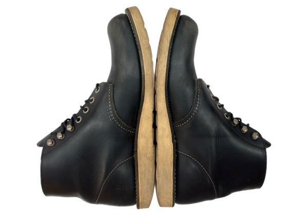 レッドウィング RED WING 6-inch CLASSIC ROUND TOE クラシック ラウンド スピードフック ワークブーツ アウトドア 8 1/2D 黒 8165 メンズ靴 ブーツ ワーク ブラック 26.5cm 104S-1071
