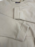 パタゴニア PATAGONIA 25年春夏 M's Micro D Crewneck Sweatshirts マイクロ D クルーネック プルオーバー 白 23225SP25 XL スウェット ホワイト 101MT-5108