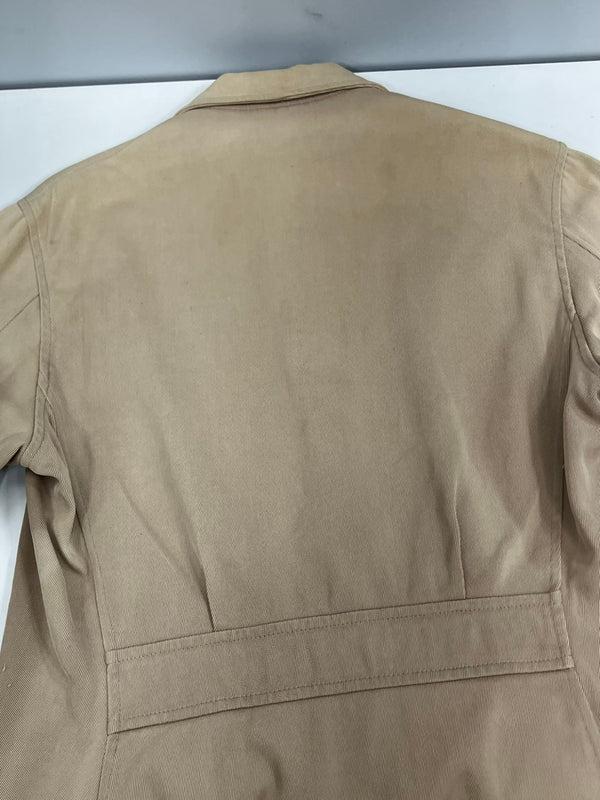 ヴィンテージ vintage 50's 50年代 FIELD & STREAM ギャバジン スポーツジャケット ハンティング ブルゾン TALON ZIP タロンジップ ジャケット ベージュ 101MT-4139