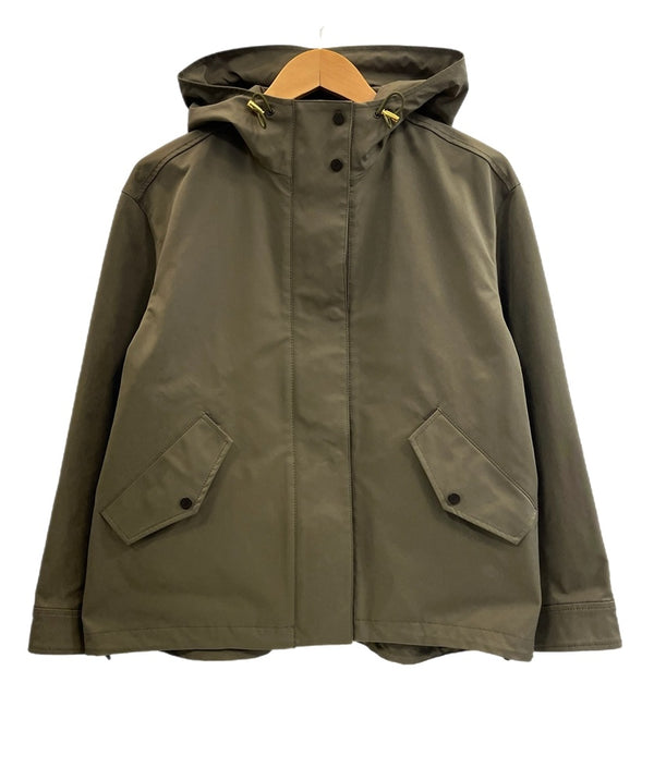 ニジュウサンク 23区 ライトアウター フード付き ブルゾン 7031233 ジャケット カーキ サイズ38 101LT-163