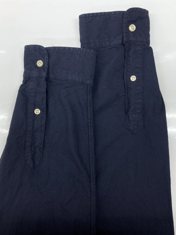 ラルフローレン RalphLauren POLO BUTTONDOWN SHIRT ボタンダウン シャツ CUSTOM FIT 刺繍 長袖 紺 長袖シャツ ワンポイント ネイビー XLサイズ 104MT-2086