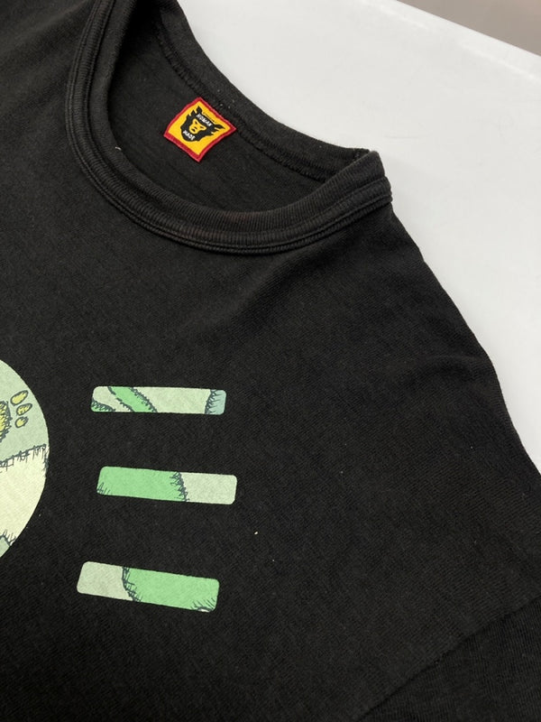 ヒューマンメイド HUMAN MADE × KAWS カウズ 24SS GRAPHIC S/S TEE グラフィック 半袖 Ｔシャツ クルーネック 黒 Tシャツ ロゴ ブラック XLサイズ 104MT-2341