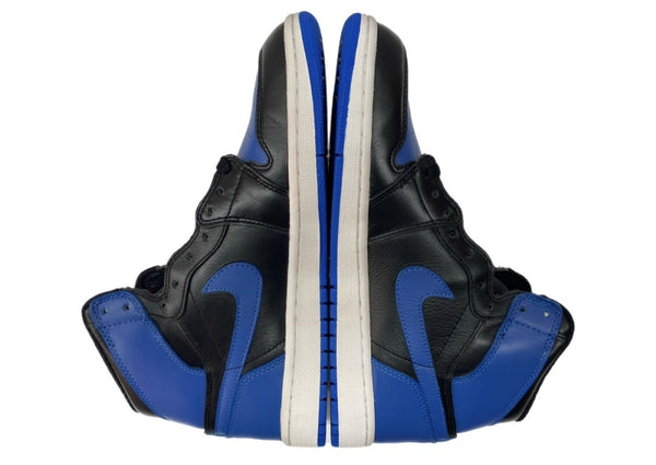 ナイキ NIKE 12年製 AIR JORDAN 1 RETRO HIGH OG ROYAL BLACK エア ジョーダン レトロ ハイ AJ1 シューズ 青 黒 555088-085 メンズ靴 スニーカー ブルー 28cm 104S-983