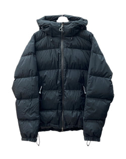 ナンガ NANGA 22AW × URBAN RESEARCH DOORS アーバンリサーチ DOWN JACKET ダウン ジャケット フーディ アウトドア 黒 DR27-17A701 ジャケット 無地 ブラック Lサイズ 104MT-1419