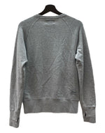 ループウィラー LOOPWHEELER × PORTER ポーター KANGAROO CREW NECK SWEATSHIRT カンガルー クルー ネック スウェットシャツ サムホール トレーナー 灰 スウェット 無地 グレー Sサイズ 104MT-2322