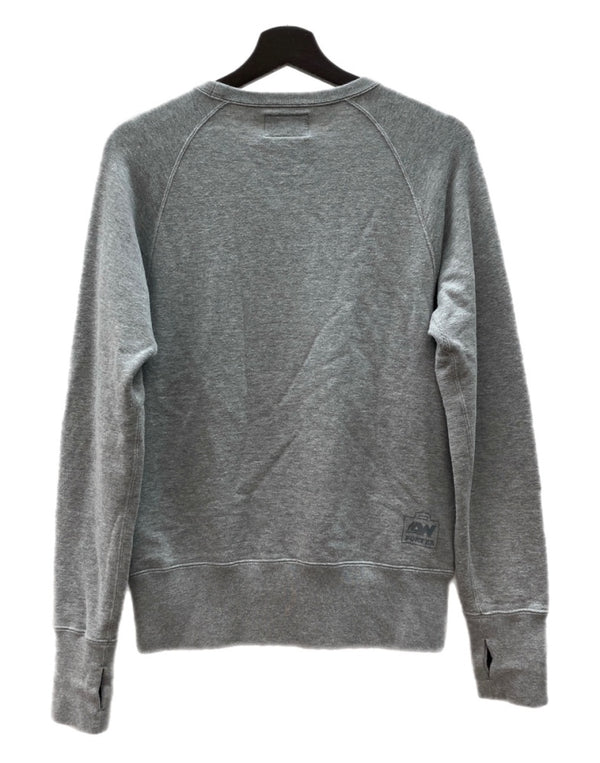 ループウィラー LOOPWHEELER × PORTER ポーター KANGAROO CREW NECK SWEATSHIRT カンガルー クルー ネック スウェットシャツ サムホール トレーナー 灰 スウェット 無地 グレー Sサイズ 104MT-2322