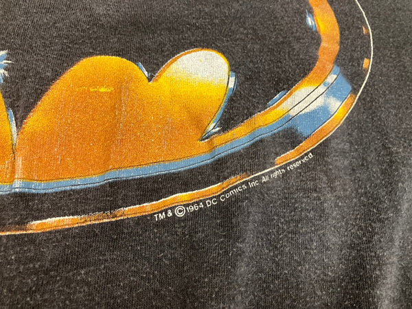 ヴィンテージ vintage 80's 80年代 Spring Ford BATMAN バットマン DCコミックス オフィシャル 映画 プロモーション ムービーT XL Tシャツ ブラック LLサイズ 101MT-4816