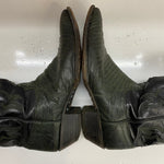 【曜日割引対象外】 ジャスティン JUSTIN ウェスタンブーツ 4709 メンズ靴 ブーツ ウエスタン ブラック 9Bサイズ 201-shoes1504 VB