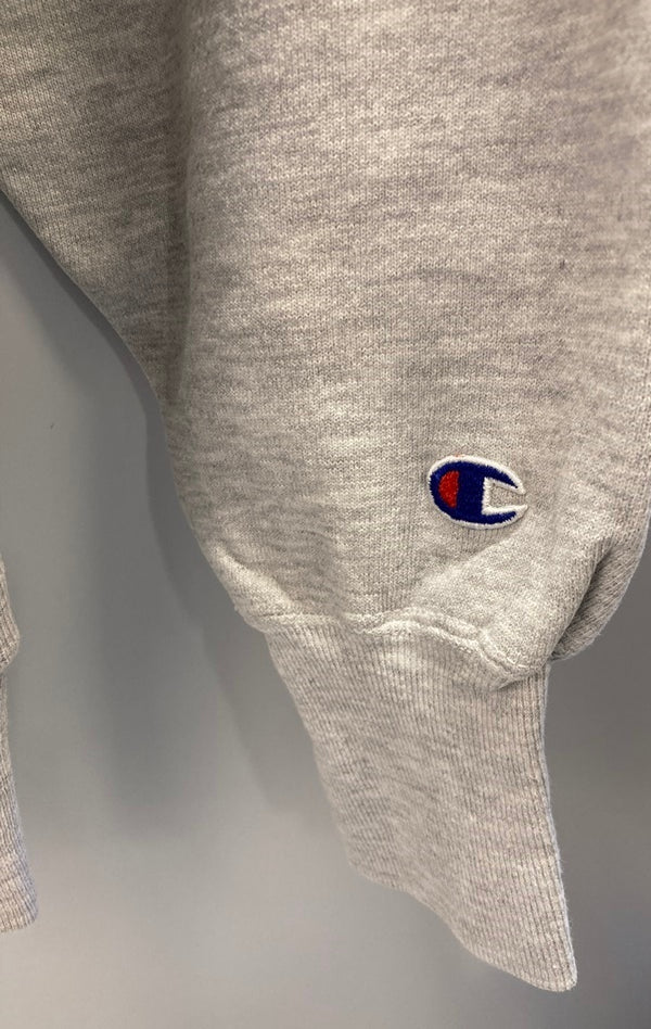 チャンピオン Champion 90s 刺繍タグ ヴィンテージ Vintage リバースウィーブ REVERSE WEAVE カレッジプリント バックプリント スウェット グレー Lサイズ 101MT-3020