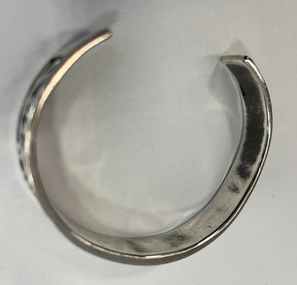 シルバー Silver 平打バングル 唐草模様 メンズジュエリー・アクセサリー バングル シルバー 101goods-183