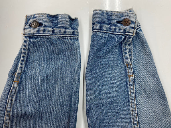 リーバイス Levi's 80s 80年代 71506 USA製 デニムジャケット トラッカージャケット Gジャン アウター サイズ 40L ジャケット 無地 ブルー 104MT-2179
