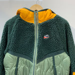 ナイキ NIKE ボアフリースキルティングジャケット CU4447-384 ジャケット グリーン Sサイズ 201MT-3270