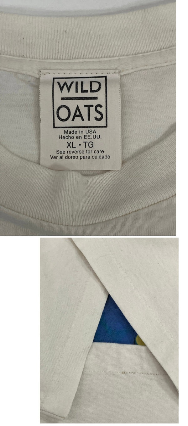 バンド band 90’s 90年代 WILD OATS NO DOUBT ANAHEIM .CA ノーダウト VINTAGE ヴィンテージ XL Tシャツ ホワイト LLサイズ 101MT-5058