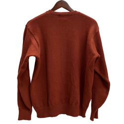 ラルフローレン Ralph Lauren Chaps Winter Sports エンジ 日本製 ニット セーター Mサイズ 201MT-3815