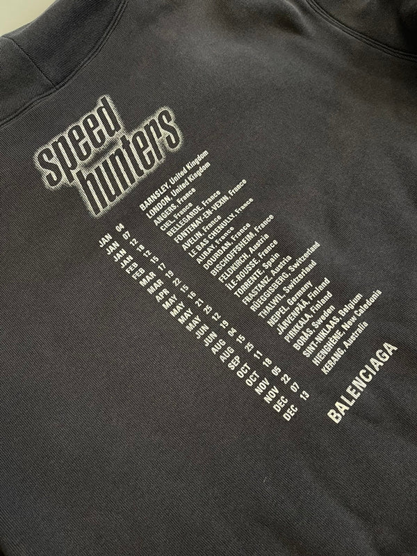 バレンシアガ BALENCIAGA SPEED HUNTERS HOODIE スピードハンターズ プルオーバー フーディ 黒 TS88 541873 TCV37 パーカ ブラック Sサイズ 101MT-5193