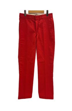 ディッキーズ Dickies 80s 80's 80年代~ DEAD STOCK デッドストック USA製 チビタグ チノパン  8834U チノパン レッド 30×30 101MB-728