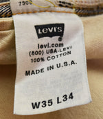 リーバイス Levi's 00's 2004年 501xx 1955年 復刻 USA製 アメリカ限定 ボタンフライ ボタン裏 R リペア デニム ブルー 35/34 103MB-595