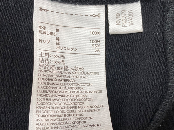 ワイスリー Y-3 アディダス ヨウジヤマモト CLASSIC CHEST LOGO HOODIE クラシック チェスト ロゴ フーディ パーカー オーバーサイズ BLACK 黒 FN3379 パーカ ワンポイント ブラック Mサイズ 104MT-1880