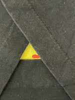 ヴィンテージ vintage 90's 90年代 Head Shot smiley face ぶち抜きスマイル ガンショット アートT 袖裾シングルステッチ Tシャツ ブラック Mサイズ 101MT-4937