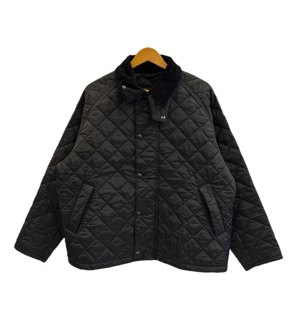 バーブァー Barbour TRANSPORT QUILTED JACKET トランスポート キルティング ブルゾン 黒 242MQU1796 38 ジャケット ブラック 101MT-5324