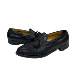 フローシャイム FLORSHEIM 80's 80年代 タッセルローファー レザー VINTAGE ヴィンテージ メンズ靴 ローファー ブラック 101sh-2364