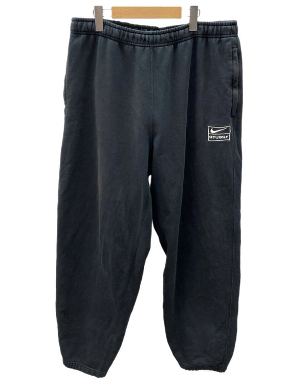 ステューシー STUSSY × NIKE ナイキ Washed Pants ウォッシュド パンツ 黒 ロゴ DO5296-010 ボトムスその他 ブラック Lサイズ 104MB-293
