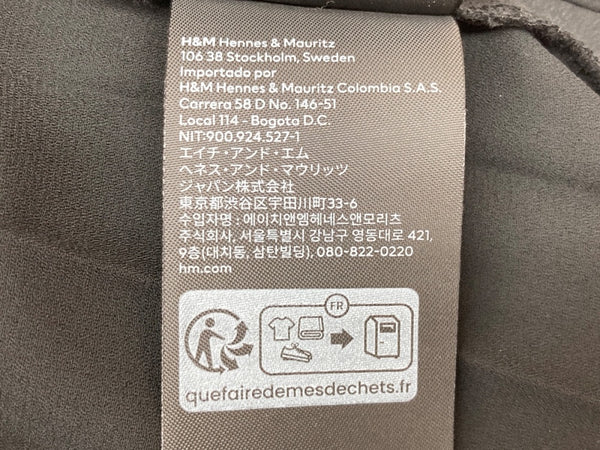 エイチアンドエム H&M × ロク rokh コラボ Wool-Blend Studded Skirt ウール ブレンド スタッズ プリーツ Y2K パンク BEIGE SIZE36 スカート 総柄 ベージュ 104LB-49