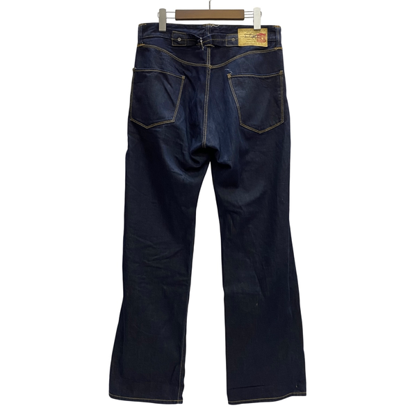 【曜日割引対象外】 スティーブンソンオーバーオール STEVENSON OVERALL USA製 デニムパンツ Auburn 808-RXD デニム ブルー W32サイズ 201MB-1089 VB