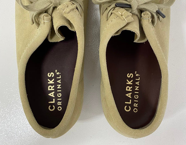 クラークス Clarks Wallabe ワラビー 26773 メンズ靴 モカシン ベージュ 26cmサイズ 201-shoes1056