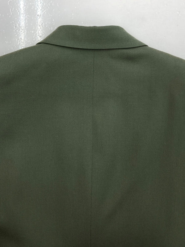 リトルビッグ LITTLEBIG Twill 6B Double Breasted Jacket ツイル ダブル ブレスト ジャケット テーラード ブレザー アウター 緑 LB203-JK08 サイズ 46 ジャケット 無地 カーキ 104MT-1611