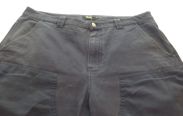 ステューシー STUSSY ダブルニー ペインター ワークパンツ ボトムスその他 ネイビー 36 103MB-485