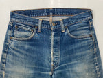 リーバイス Levi's 501 BIG E 60s 60年代 Vintage ヴィンテージ ジーンズ デニムパンツ ジーパン ボタン裏6 足長R 赤耳 青 無地 デニム ブルー 104MB-187