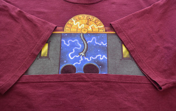 ヴィンテージ Vintage 90's Disney Tower of Terror ディズニー タワー・オブ・テラー タワテラ アトラクション ミッキー キャラT キャラクター バーガンディ XL Tシャツ ワインレッド LLサイズ 103MT-2924