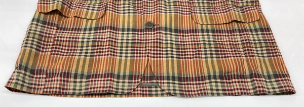 ダブルアールエル RRL 90s 90年代 三ツ星タグ 3B JACKET テーラード センターベント ヴィンテージ VINTAGE ラルフローレン RALPH LAUREN コットン USA製 マドラスチェック ジャケット マルチカラー Mサイズ 104MT-2034