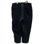 無印良品 MUJI Labo 尾花期 二重編みスウェット ZIPUP プルオーバー パンツ スーツ・セットアップ ブラック XLサイズ 201MT-3939