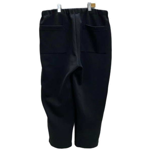 無印良品 MUJI Labo 尾花期 二重編みスウェット ZIPUP プルオーバー パンツ スーツ・セットアップ ブラック XLサイズ 201MT-3939