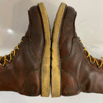 【曜日割引対象外】 レッドウィング RED WING 90's~ アイリッシュセッター 寒冷地仕様 8 1/2 USA製 879 メンズ靴 ブーツ ワーク ブラウン 26.5cmサイズ 201-shoes1558 VB