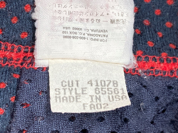 パタゴニア Patagonia レトロX ボアベスト フリース アウトドア 胸ポケット ロゴ刺繡 キッズ規格 USA製 RED 赤 STYLE65561 ベスト ロゴ レッド KIDS XL(14) 104LT-259