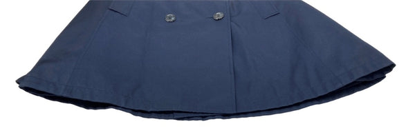 ジャンポールゴルチエ Jean Paul GAULTIER トレンチ TRENCH COAT ライトアウター テーラード TAILORED ダブルブレスト ウエストベルト スロートラッチ 膝丈 ベトナム製 NAVY 紺 JP-S16-C0001-A コート ネイビー SIZE40 104LT-235