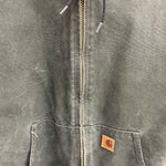 【曜日割引対象外】 カーハート Carhartt アクティブジャケット アクティブパーカー MOS メキシコ製 ジャケット グリーン Lサイズ 201MT-4708 VB