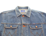 ラングラー Wrangler 124MJ デニムジャケット 4ポケット ジャケット ブルー LLサイズ 103MT-3078